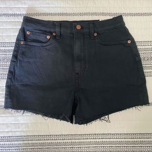 VS PINK Black Cut Off Shorts